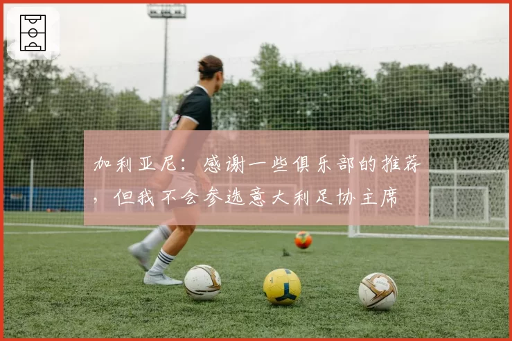 加利亚尼:感谢一些俱乐部的推荐,但我不会参选意大利足协主席