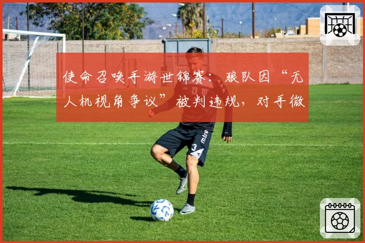 使命召唤手游世锦赛：狼队因“无人机视角争议”被判违规，对手微博晒图自证清白