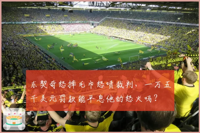 东契奇怒摔毛巾怒喷裁判，一万五千美元罚款能平息他的怒火吗？