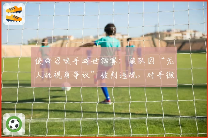 使命召唤手游世锦赛：狼队因“无人机视角争议”被判违规，对手微博晒图自证清白